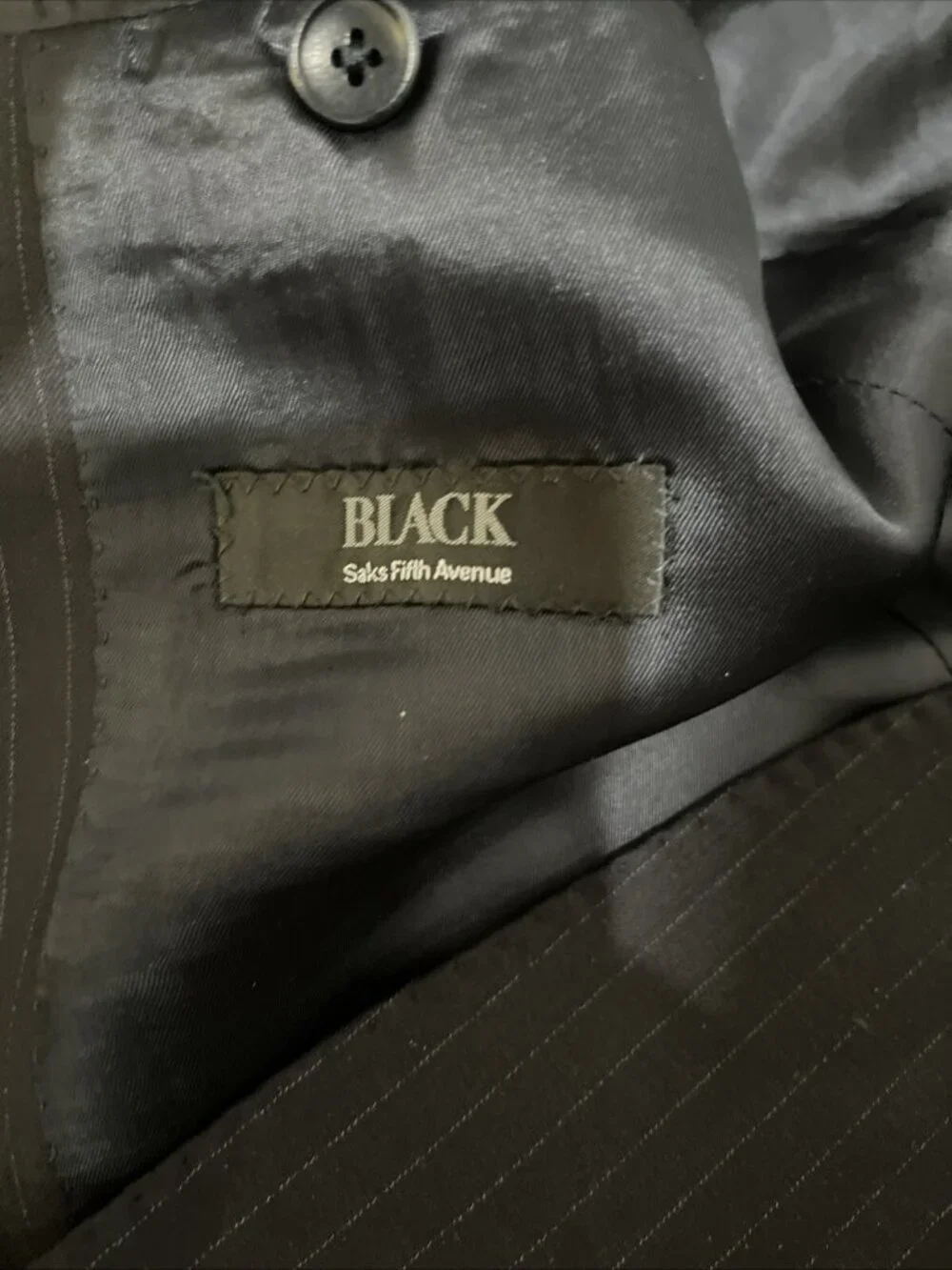Ermenegildo Zegna Traveller Wool Silk Sport Coat Blazer Black Striped Mens 42R